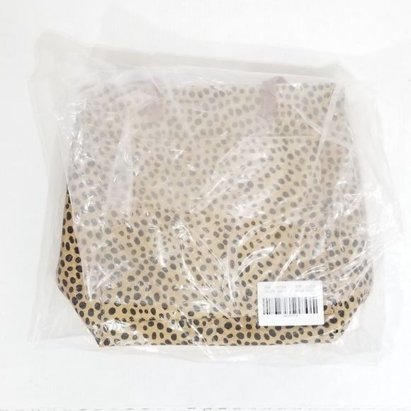 Madewell Medium Transport Tote Printed Calf Hair Edition Bag New with Tags - Picture 10 of 10